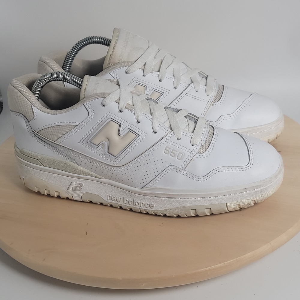 New Balance 550 Silver Birch Shoes Womens Size 9.5 BBW550WS